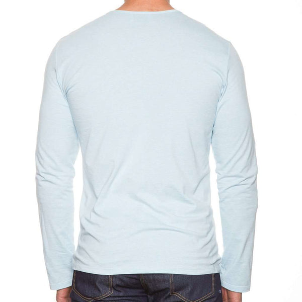 Mizzen and Main The Henley Shirt in Light Blue