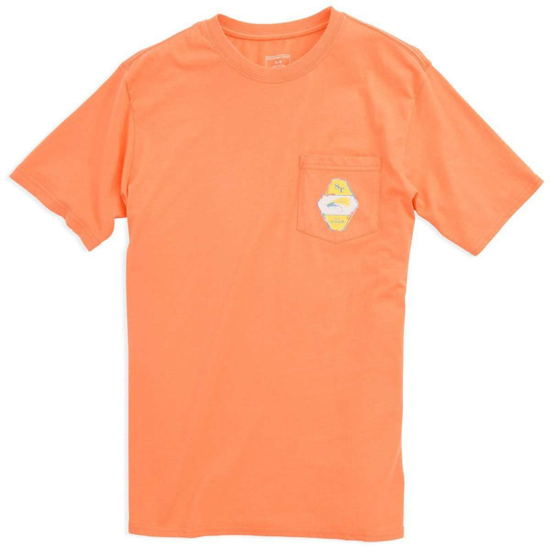 Southern Tide The Reel Deal Tee-Shirt in Caribbean Estate Orange ...