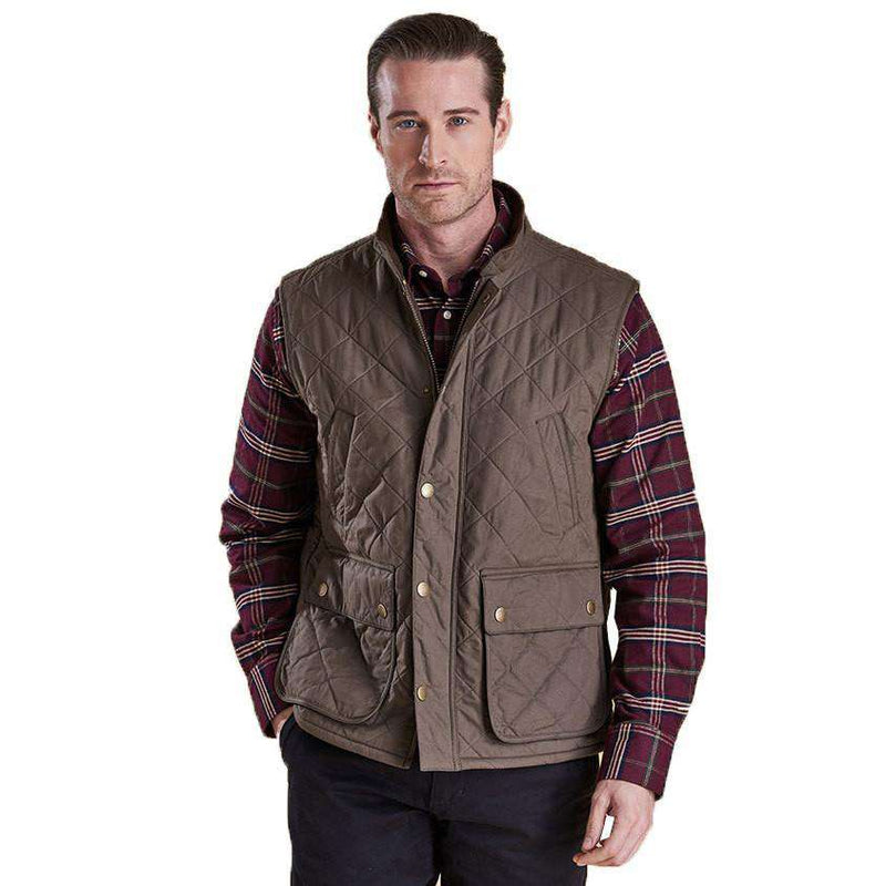 barbour quilted gilet