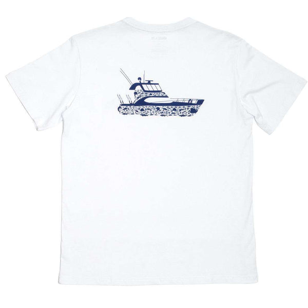 Ultimate Catch Tee Shirt in White by Krass & Co.