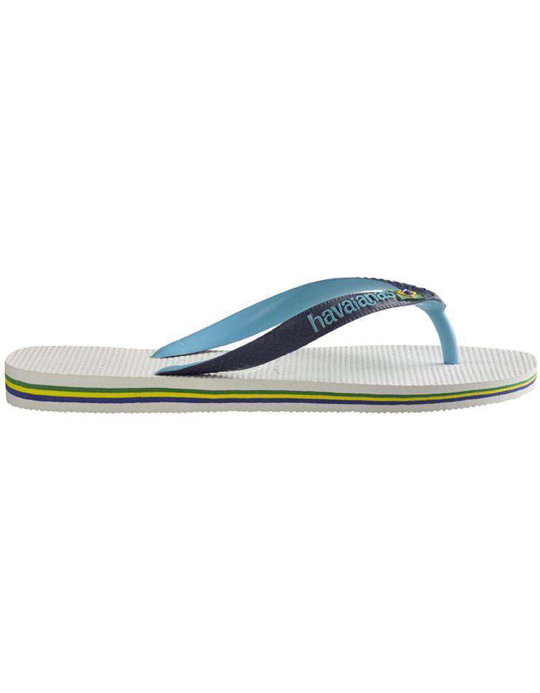 Brazil Mix Sandals in White by Havaianas-10/11 – Country Club Prep