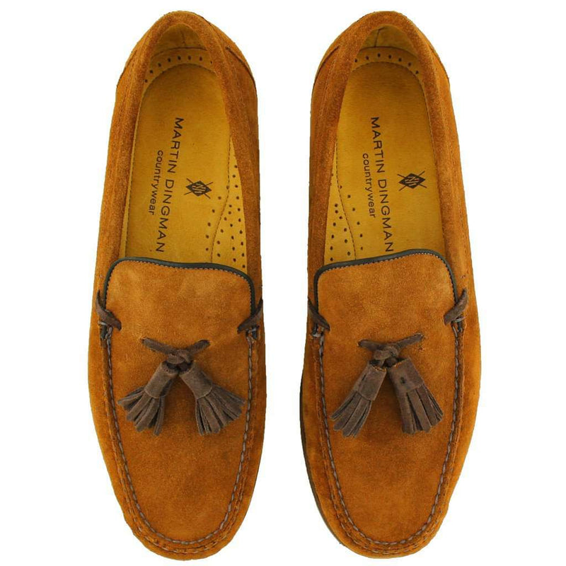 Martin Dingman Porter Loafer in Snuff Brown