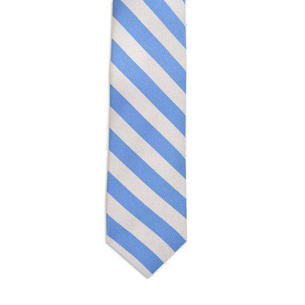 High Cotton All American Stripe Neck Tie in Carolina Blue and White ...