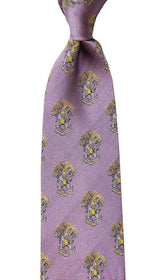 Dogwood Black Sigma Pi Neck Tie in Lavender