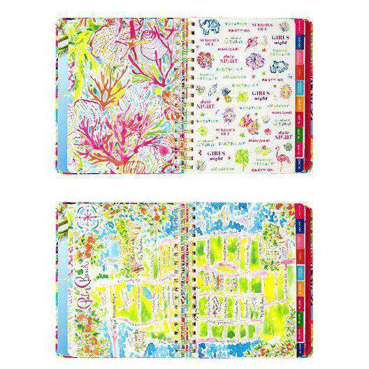 Portier telescoop De schuld geven Lilly Pulitzer 17 Month Jumbo 2017 Agenda in Island Time – Country Club Prep