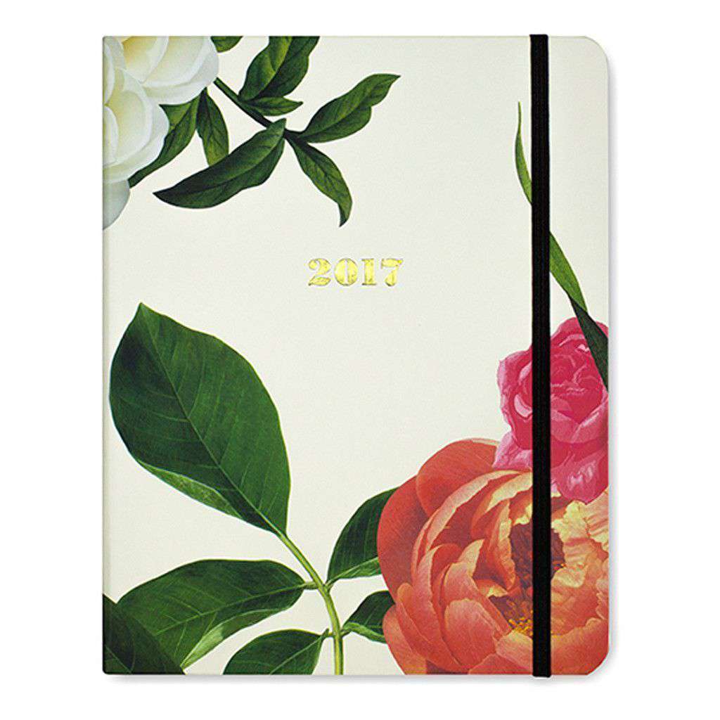Kate Spade New York 2017 - 17 Month Large Agenda in Floral – Country Club  Prep