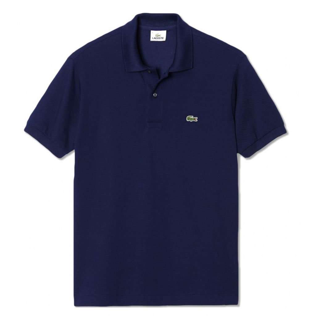 Lacoste Short Sleeve Classic Pique Polo in Ocean