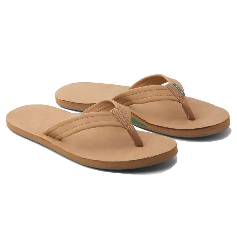 tan flip flop