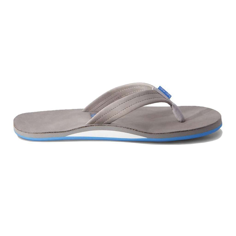 Hari Mari Men's Fields Flip Flop in Light Gray, White & Sky Blue ...