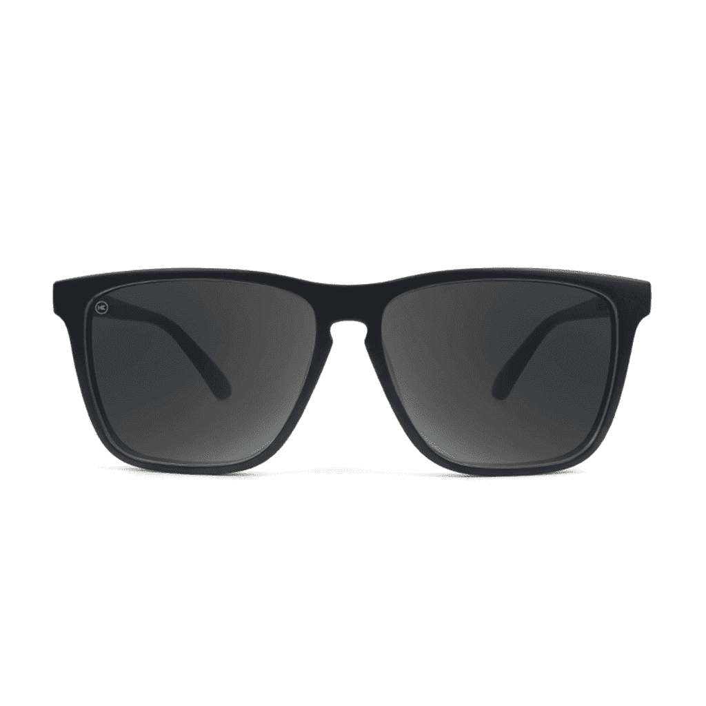 Knockaround Fast Lane Matte Black Sunglasses with Smoke Lenses ...