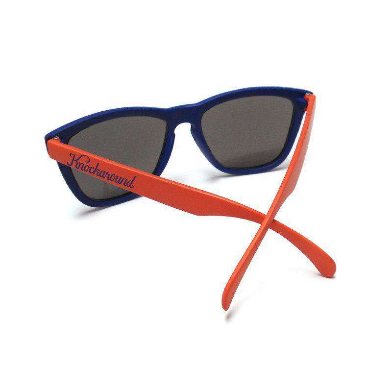Orange & Blue Premium Sunglasses with Smoke Lenses by Knockaround
