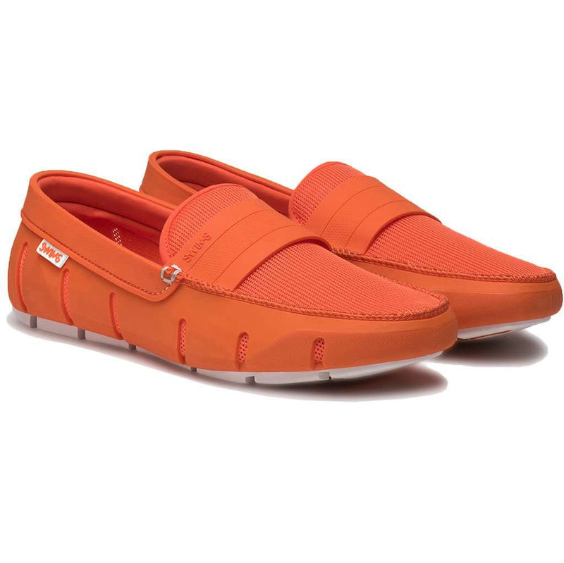 SWIMS Stride Single Band Keeper Loafer in Orange & White – Country Club ...