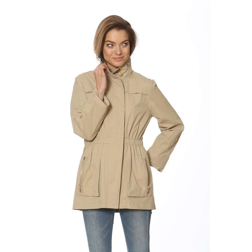 Tess Rain Jacket by Ciao Milano | Fashion Jackets for Women