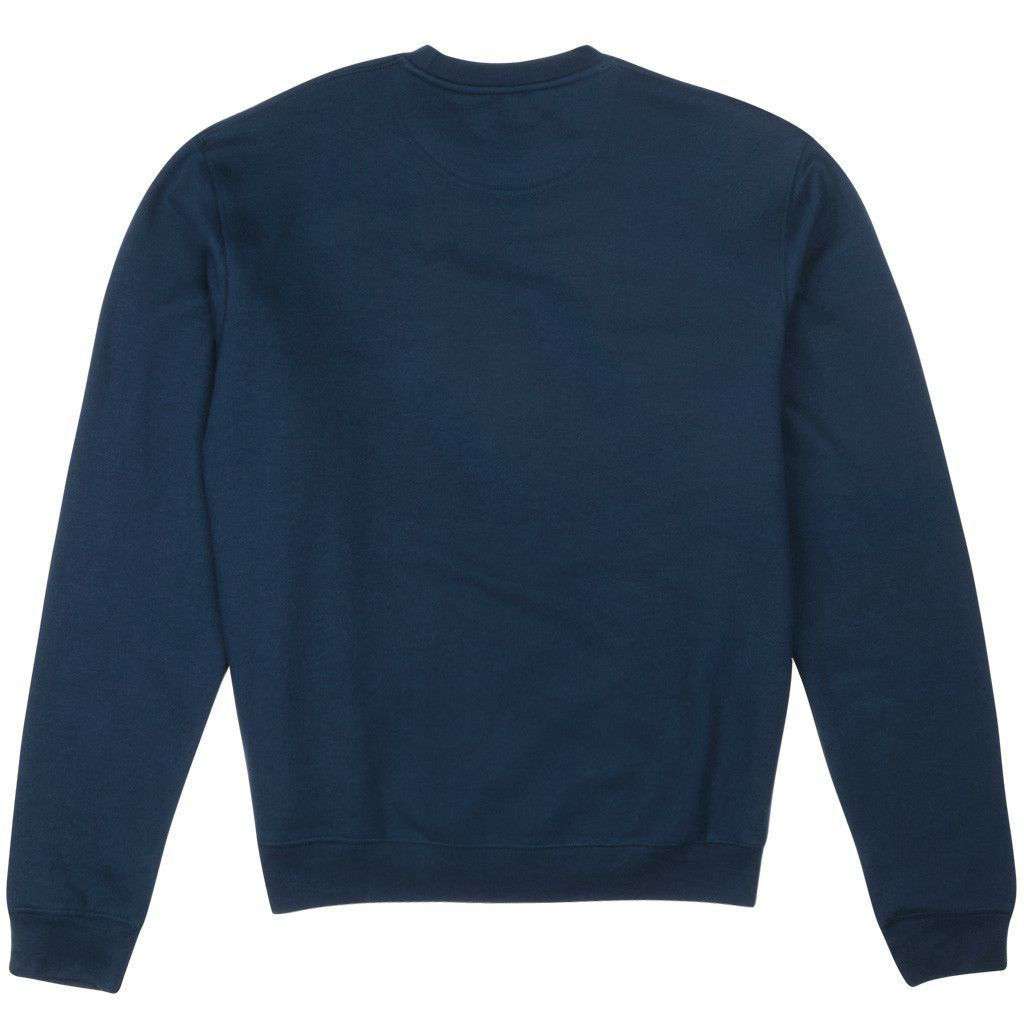 Rowdy Gentleman Intramural Hall of Fame Crewneck Sweatshirt in Navy