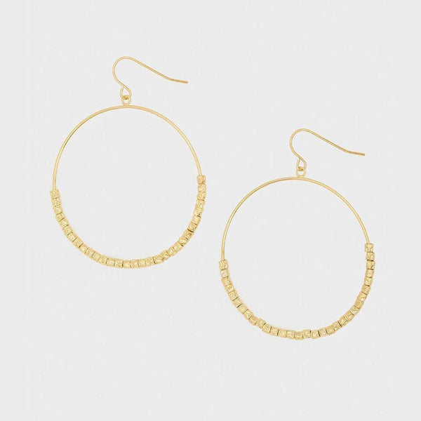Preppy Earrings: Hoop Earrings, Gold Studs & Top Styles