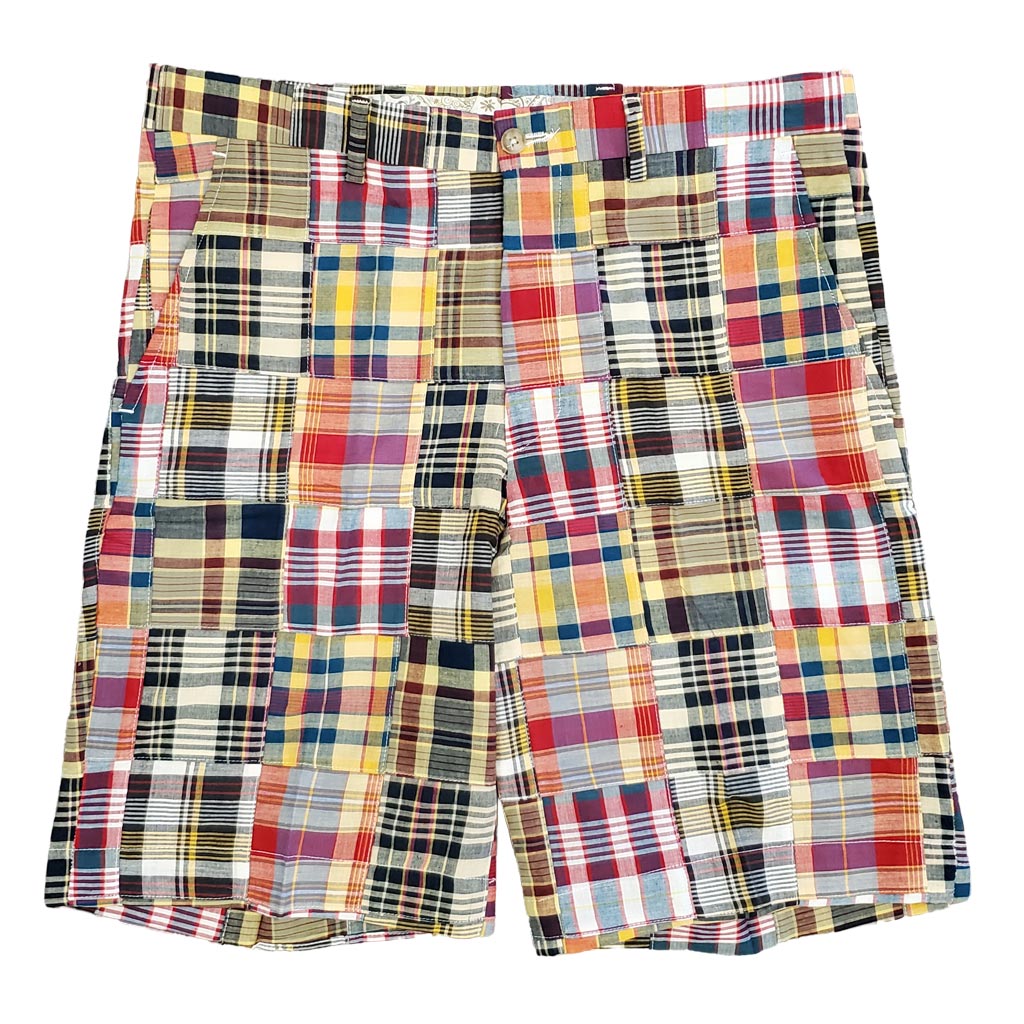 Polo Ralph Lauren Multicolored Patchwork Plaid Shorts Mens Size 36 - beyond  exchange