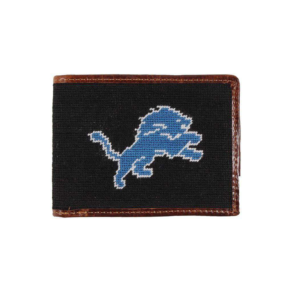 Detroit Lions Needlepoint Wallet by Smathers & Branson