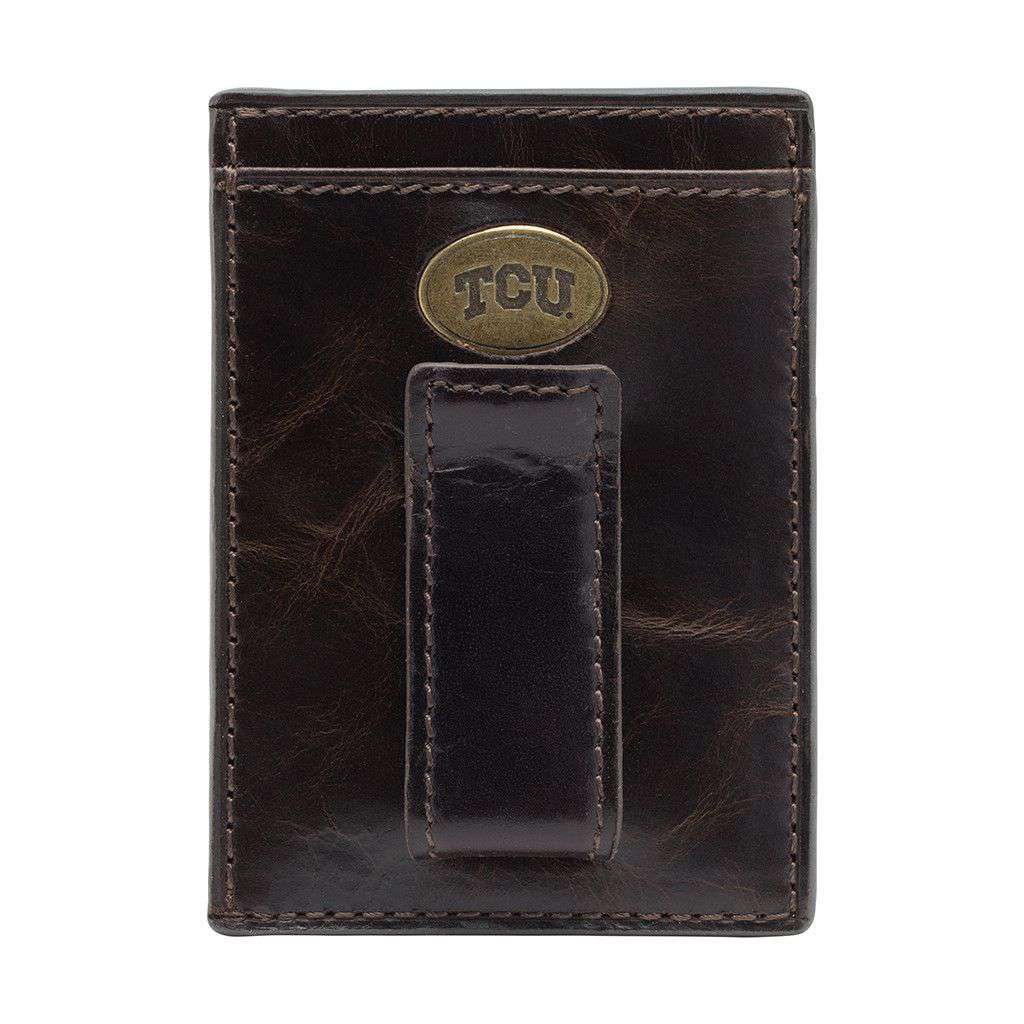 Jack Mason TCU Horned Frogs Legacy Multicard Front Pocket Wallet ...