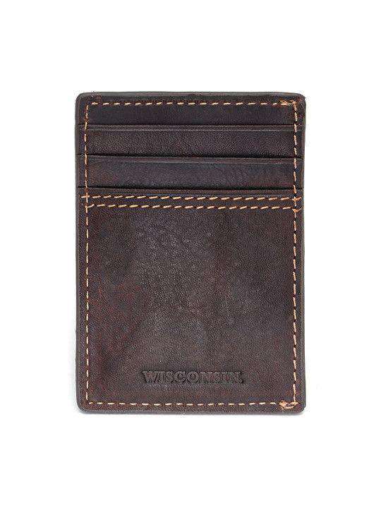 Jack Mason Wisconsin Badgers Gridiron Mulitcard Front Pocket Wallet