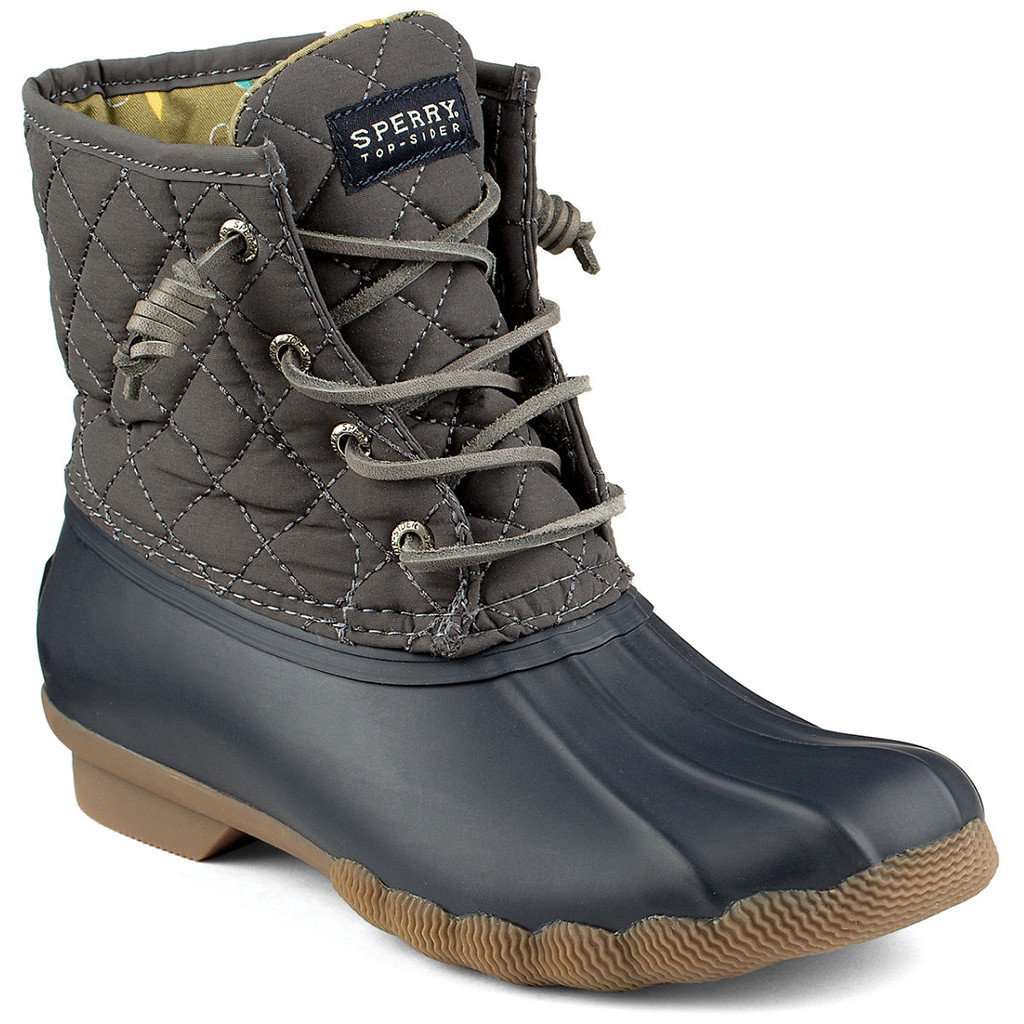 sperry saltwater quilted duck boots oyster