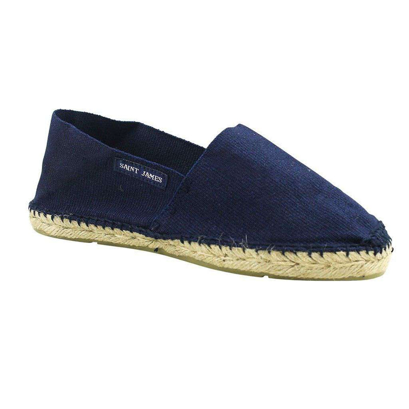 Saint James Espadrille U F in Navy