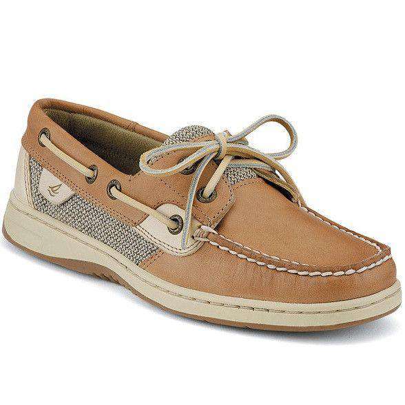 sperry linen boat shoe
