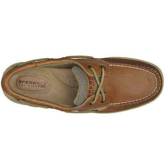 sperry bluefish linen oat