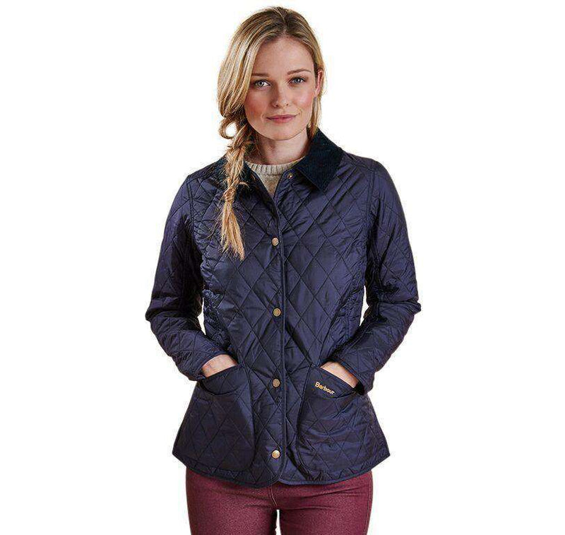 barbour annandale navy