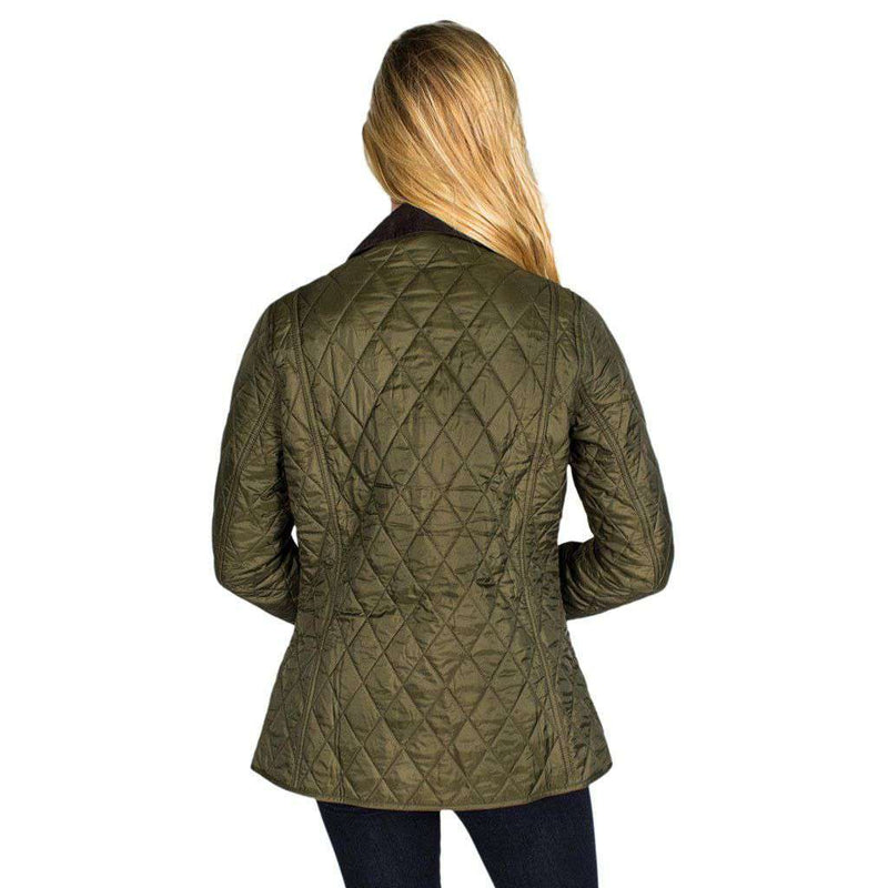 barbour annandale jacket olive