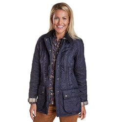 barbour navy womens jacket