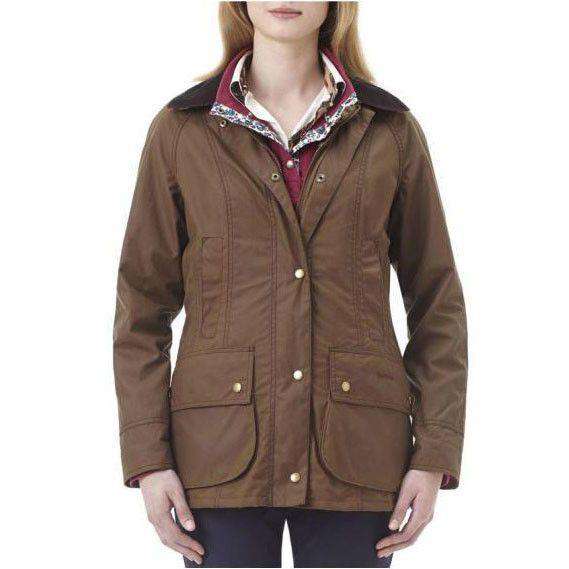 Barbour Classic Beadnell Wax Jacket in Bark