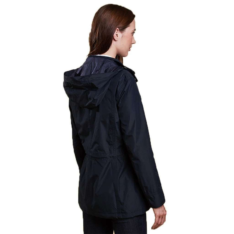 barbour kinnordy waterproof hooded jacket