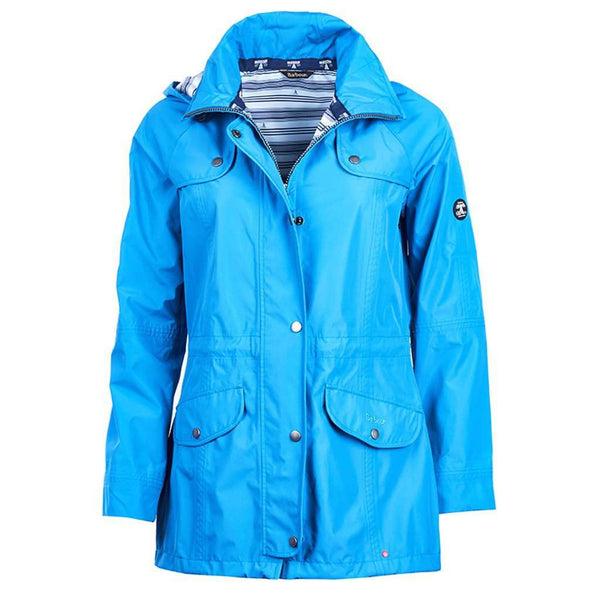 Barbour Trevose Waterproof Jacket in Beachcomber Blue – Country Club Prep
