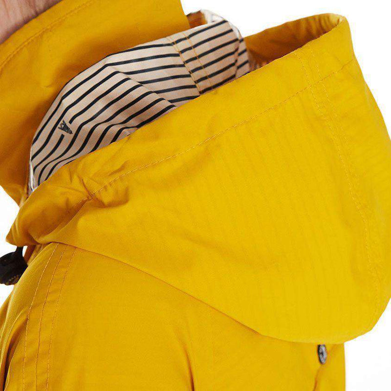 ladies yellow barbour jacket