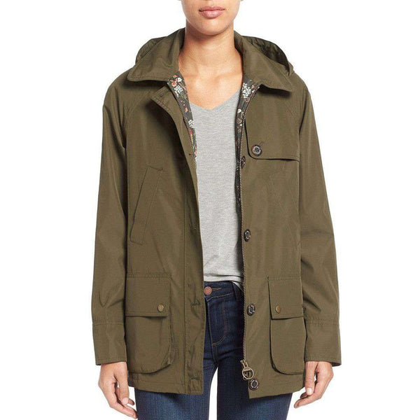 barbour green waterproof jacket