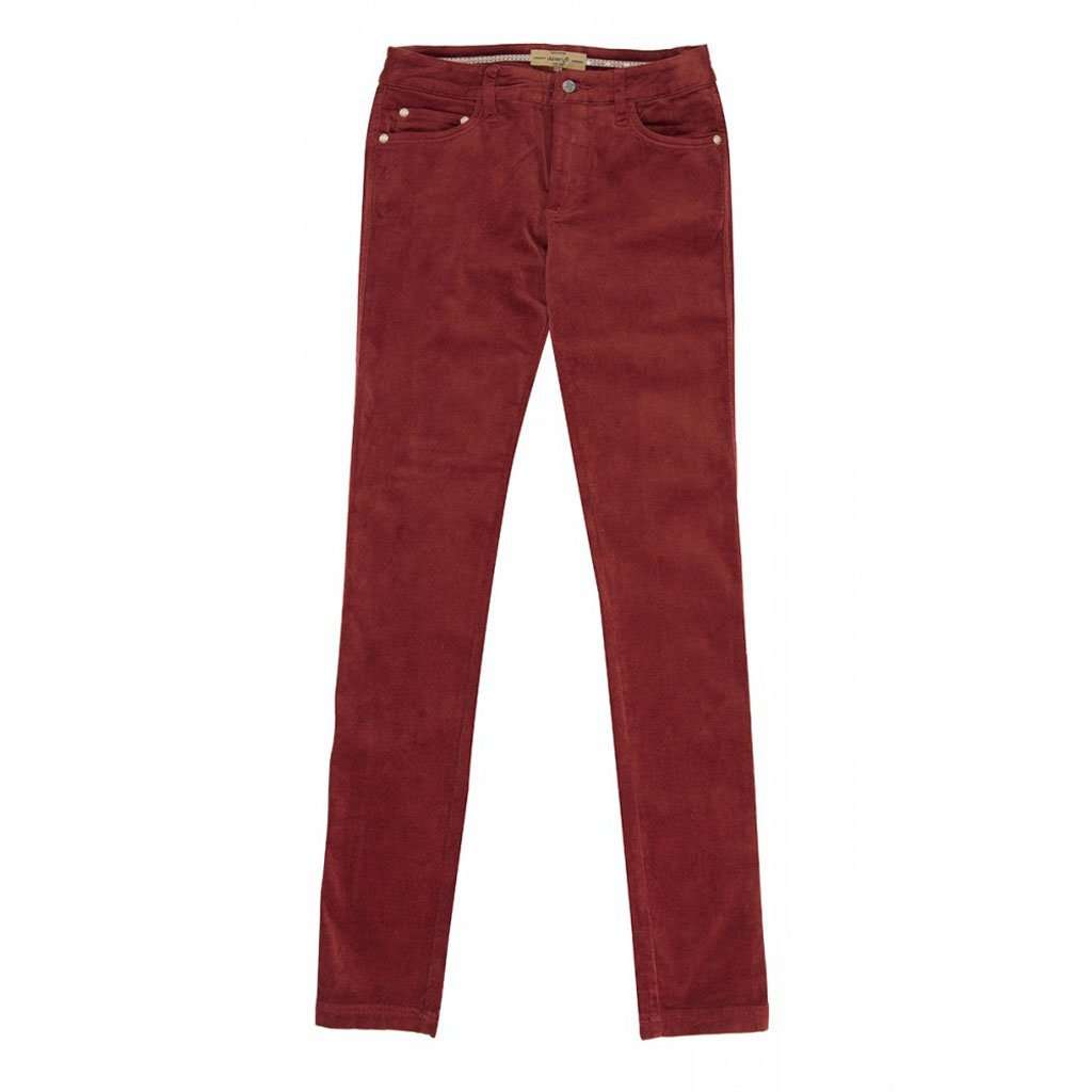 Dubarry of Ireland | Honeysuckle Ladies Pincord Pant in Russet Brown