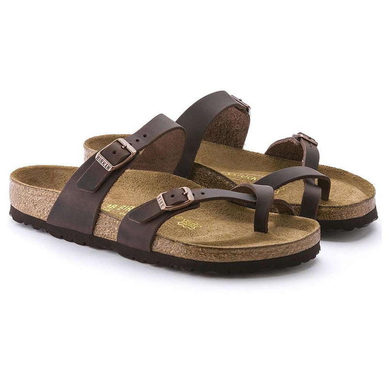 habana oiled leather birkenstock mayari