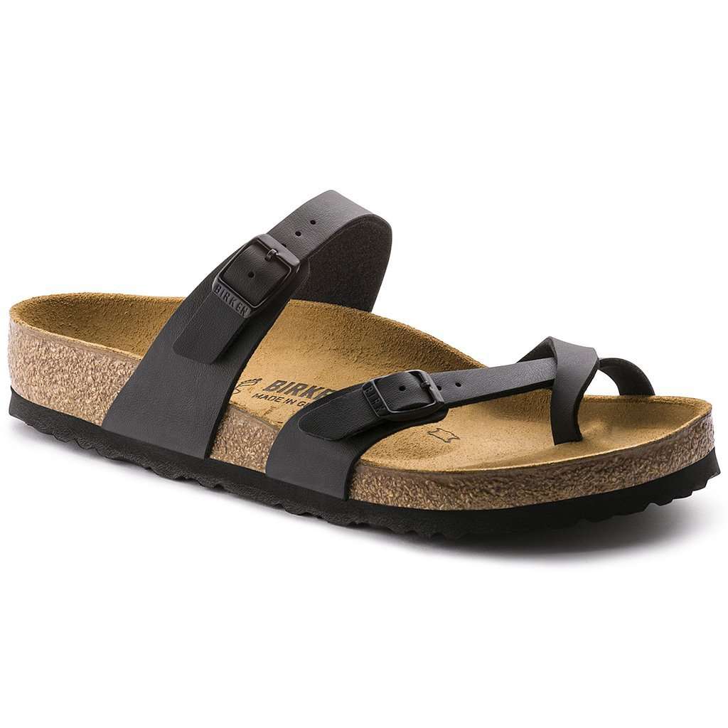  Birkenstock  Women s Mayari Sandal  in Black Patent 