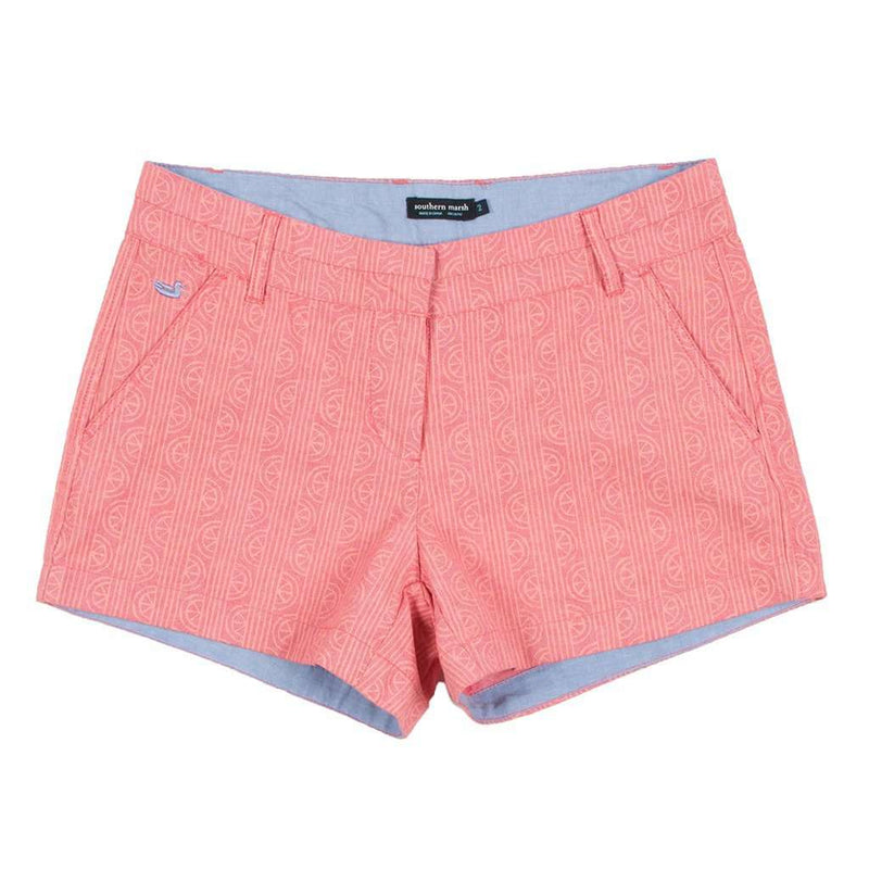 Southern Marsh Limes of Latitude Brighton Shorts in Strawberry Fizz ...
