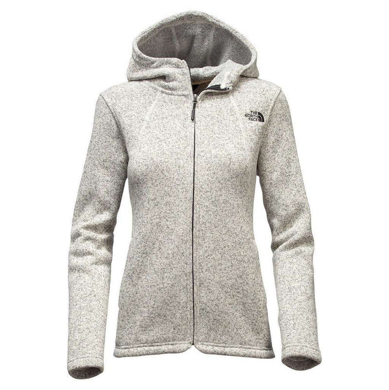 The North Face Women's Crescent Full Zip Hoodie in Heathered Ivory ...