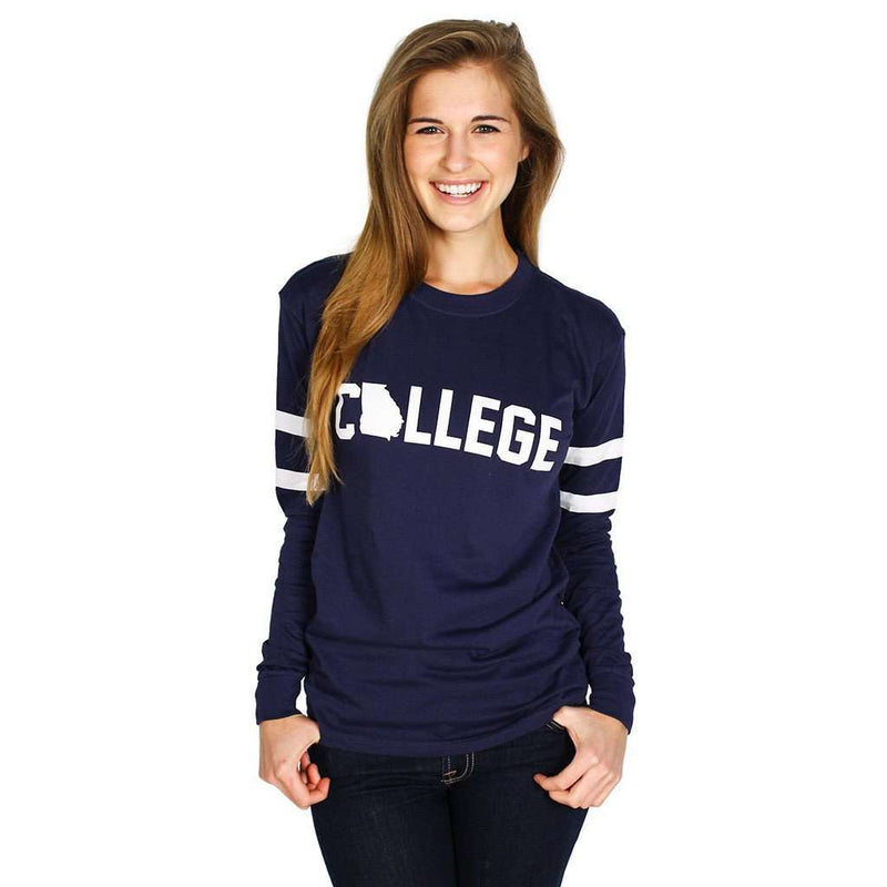 Jadelynn Brooke Long Sleeve Georgia College Jersey