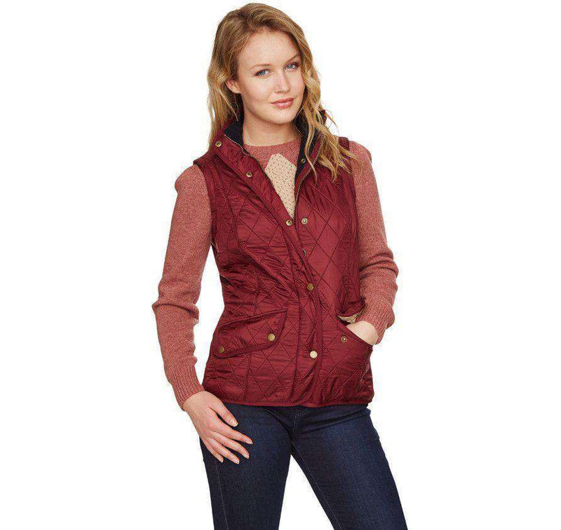 barbour women's cavalry gilet