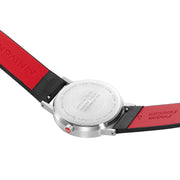 mondaine swiss railway watch leather strap