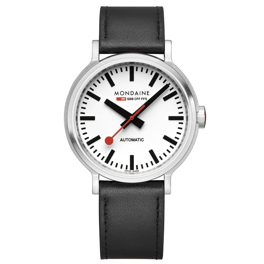 Modaine's Classic Automatic watch with transparent case