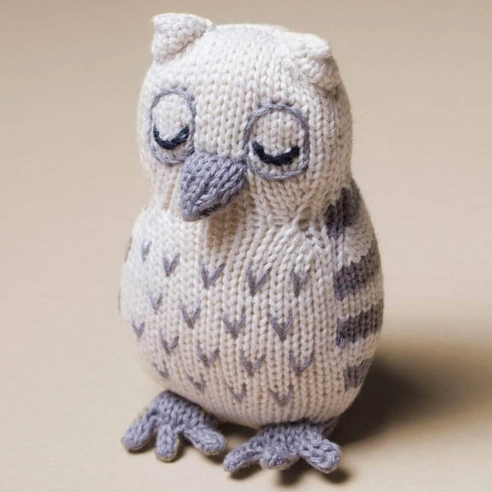 Owl Rattle Toy