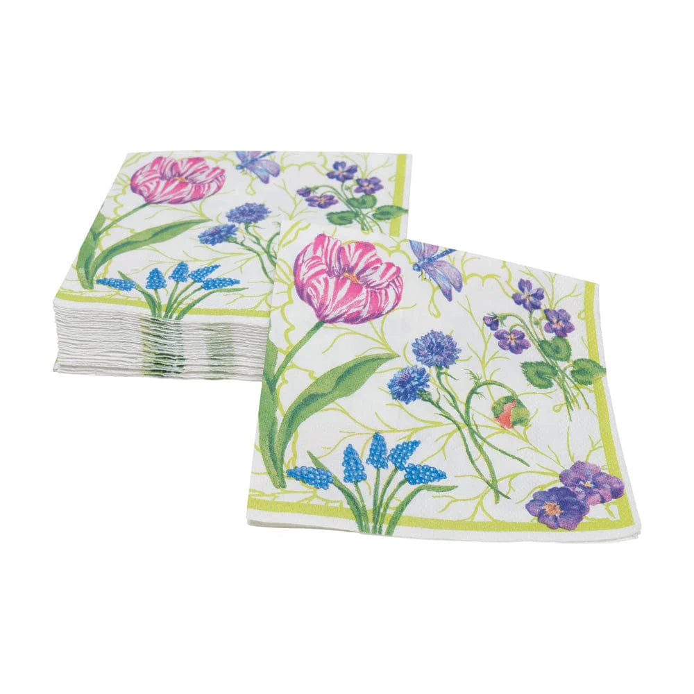 Floral Majolica Napkin