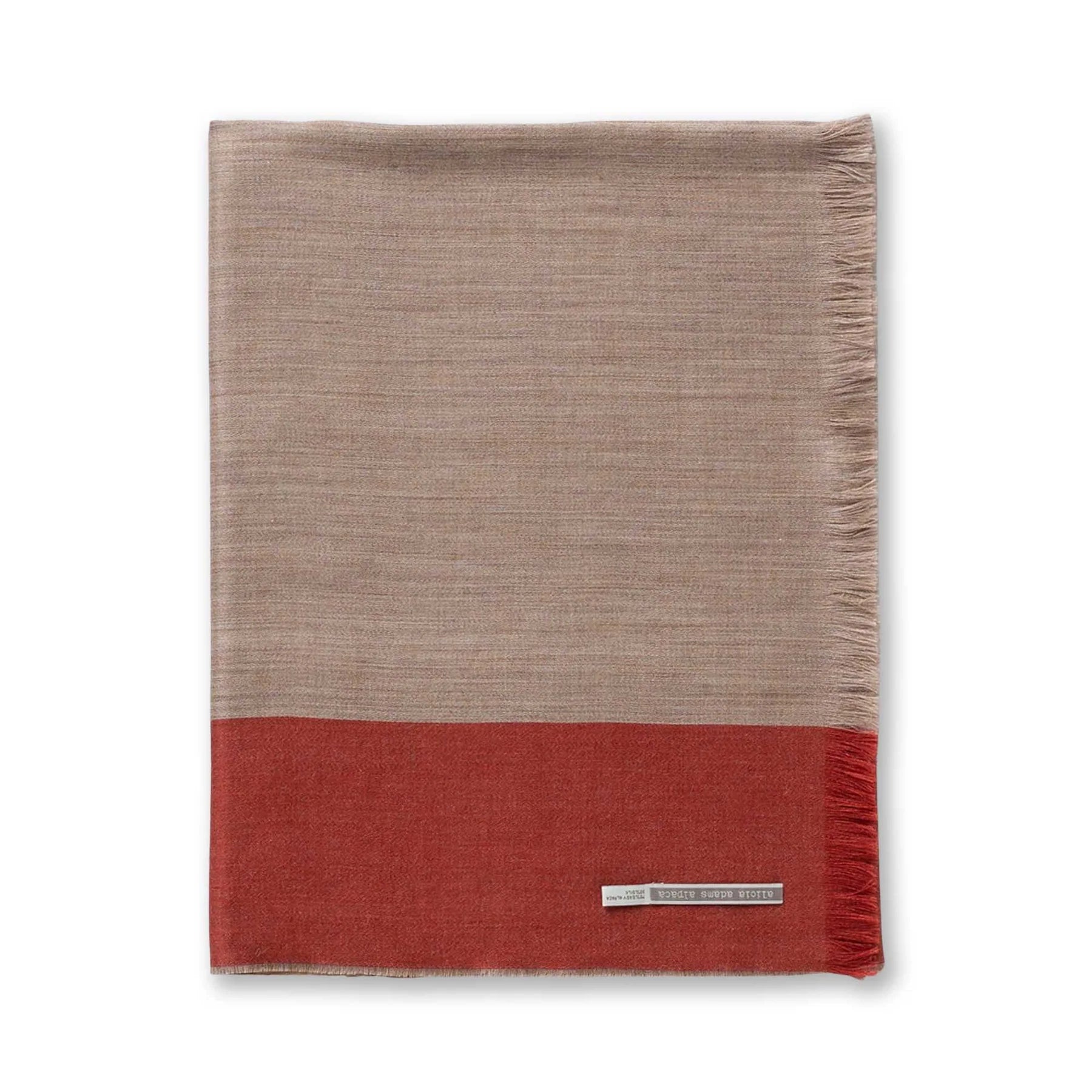 Alassio Wrap-Rust/Taupe
