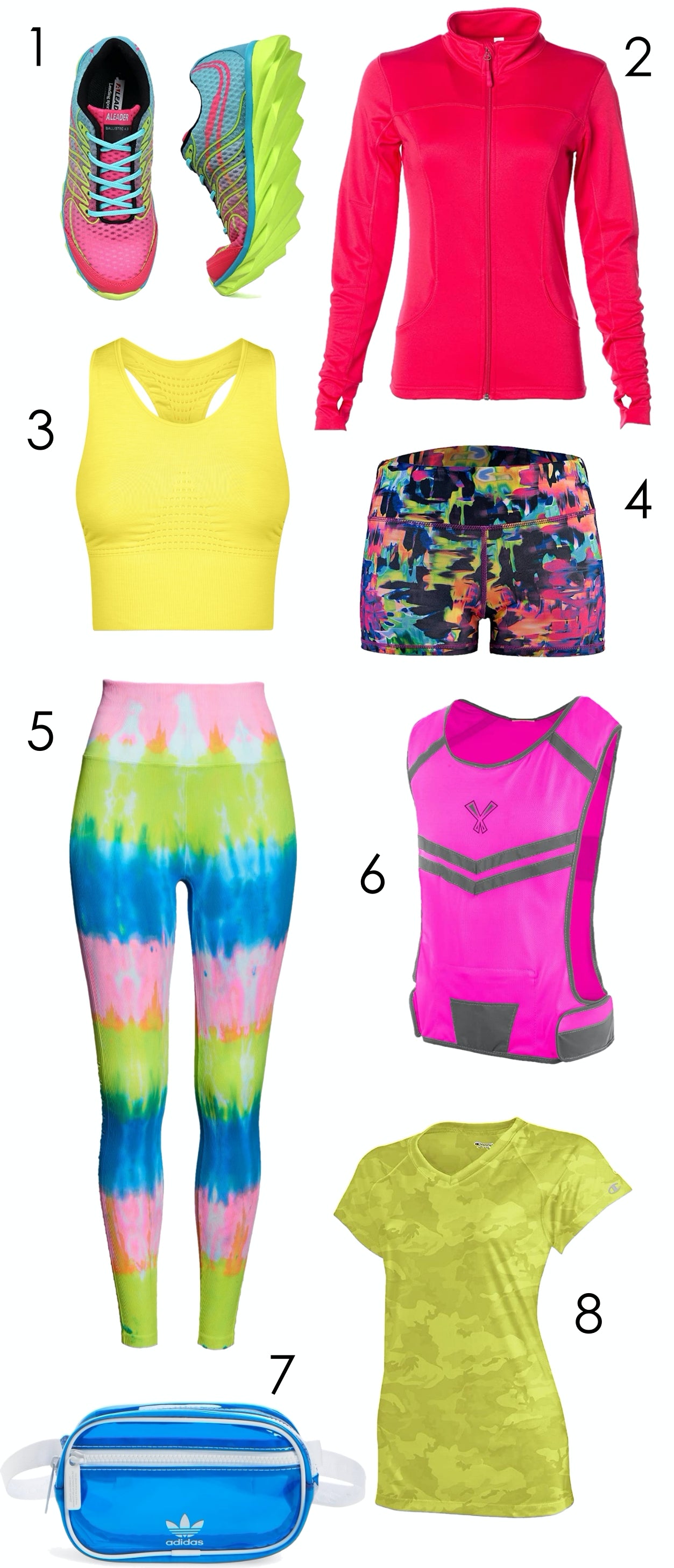 Color Craze: Activewear in Pulse-Racing Neon