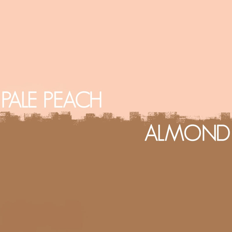 Pale Peach and Almond