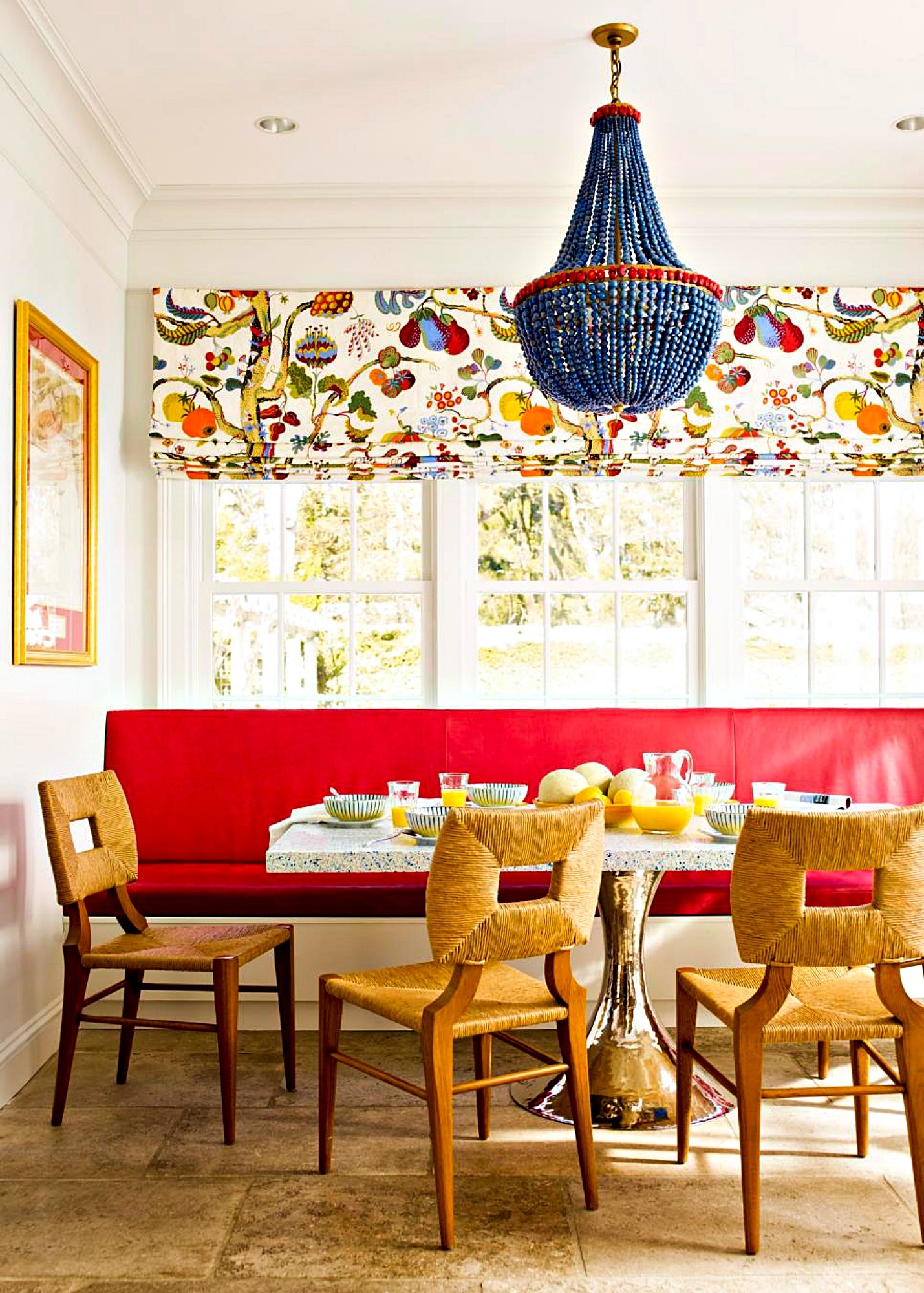 Colorful Dining Room via HGTV.com